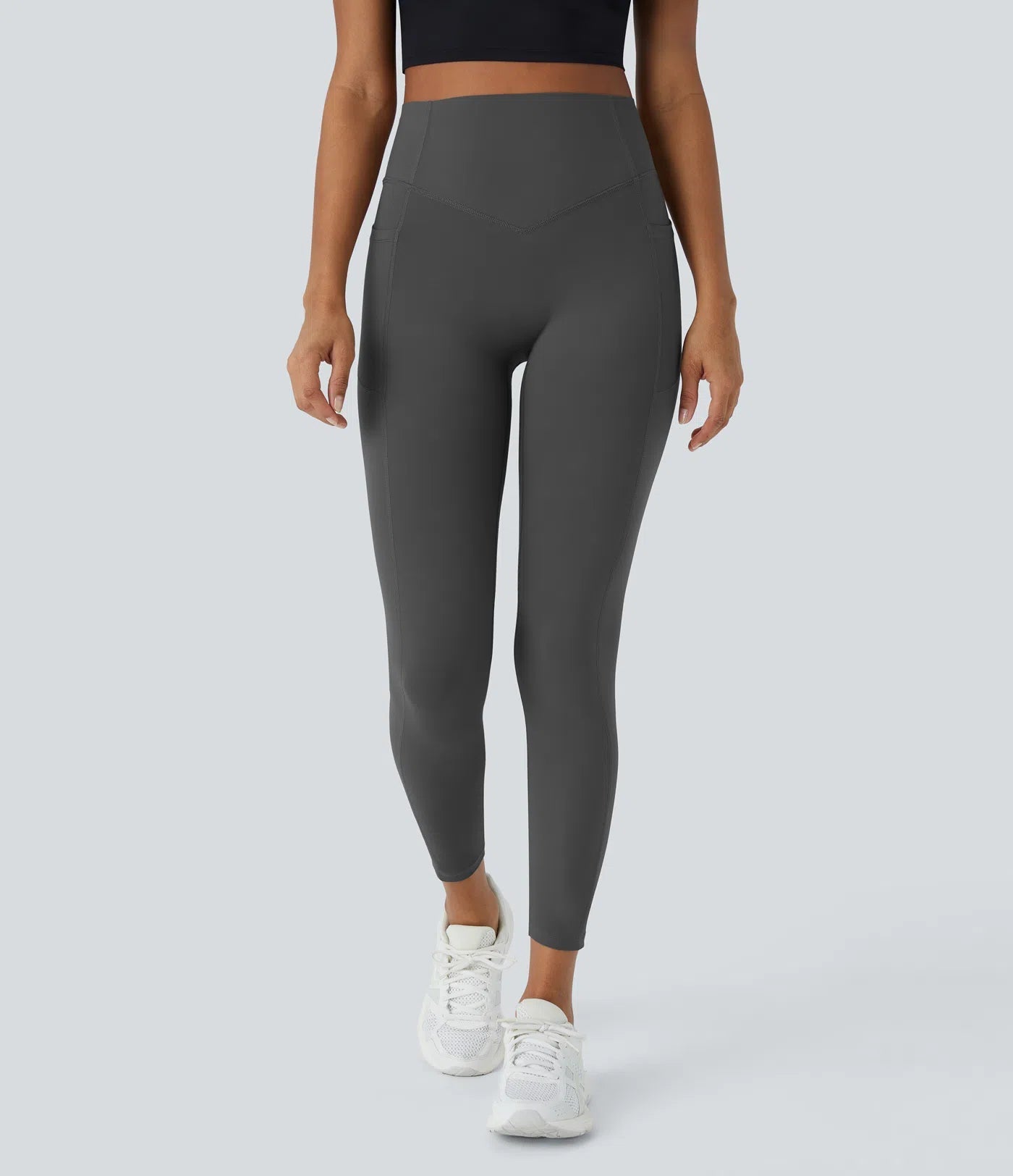 High Waisted Scrunch Butt Lifting Tummy Control Pocket Shaping Training Leggings