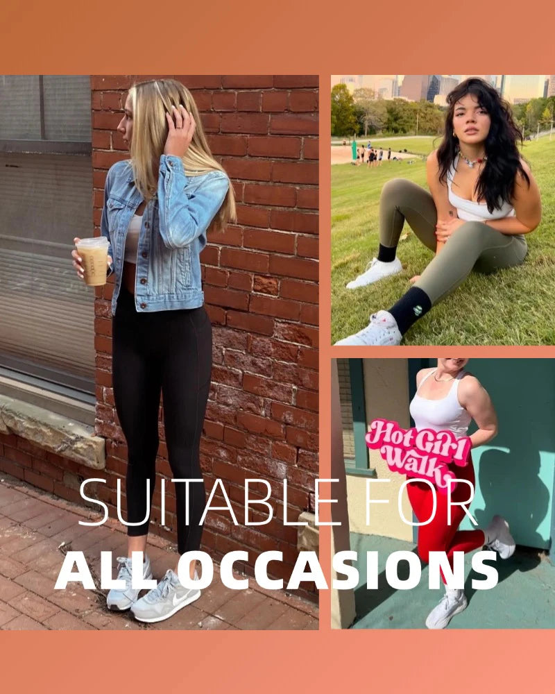 UltraSculptSoCinched High-Waist Tummy Control Butt-Lifting Leggings with Pockets