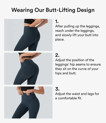 High-Waist Performance Leggings with Pockets