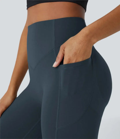 High-Waist Performance Leggings with Pockets