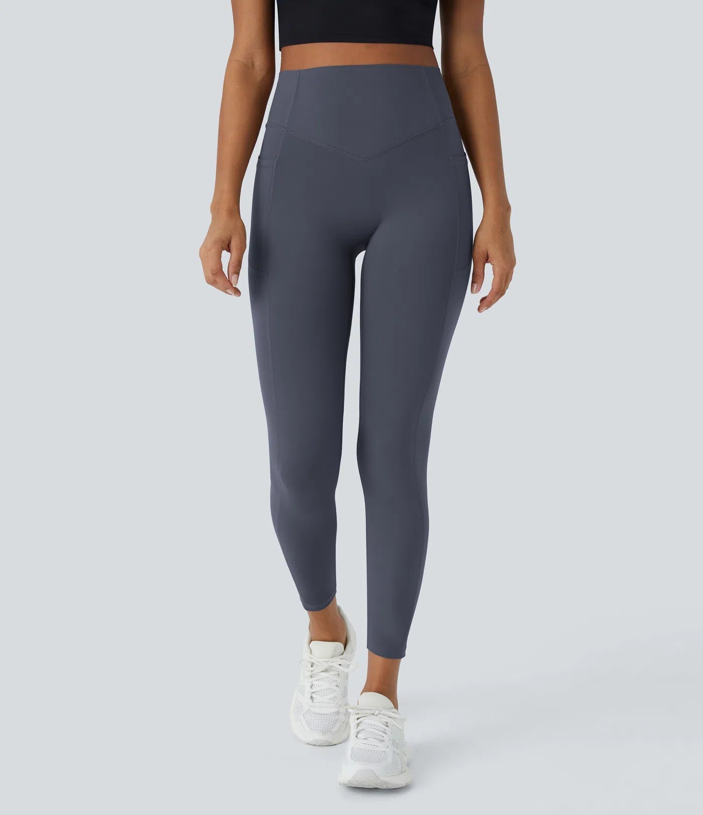 High Waisted Scrunch Butt Lifting Tummy Control Pocket Shaping Training Leggings