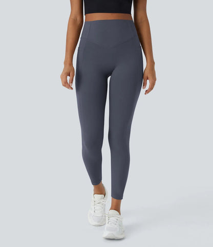 High Waisted Scrunch Butt Lifting Tummy Control Pocket Shaping Training Leggings