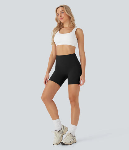 Halara UltraSculpt™* Halara UltraSculpt™ High Waisted Butt Lifting Tummy Control Pocket Shaping Training Biker Shorts 5''