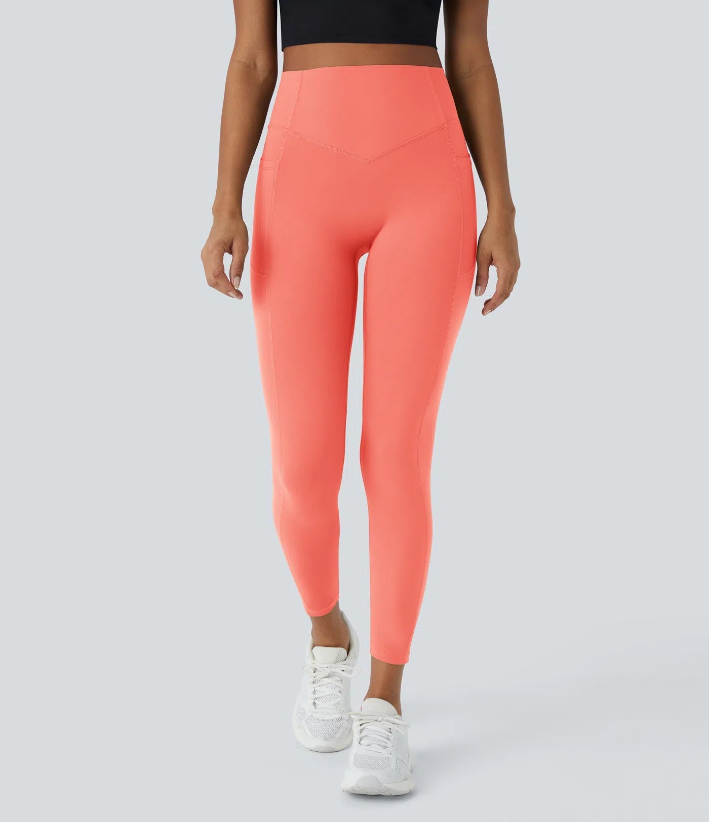 High Waisted Scrunch Butt Lifting Tummy Control Pocket Shaping Training Leggings
