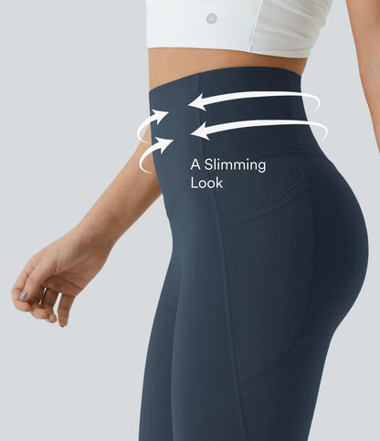 High Waisted Scrunch Butt Lifting Tummy Control Pocket Shaping Training Leggings