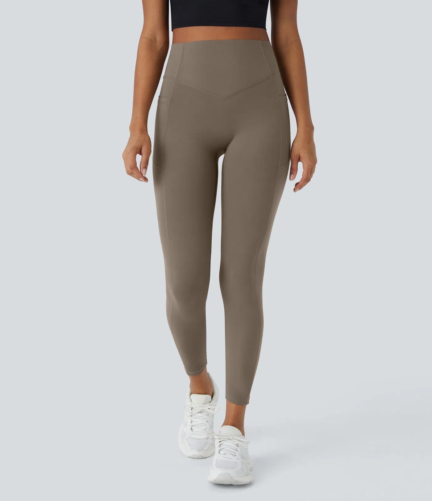 High Waisted Scrunch Butt Lifting Tummy Control Pocket Shaping Training Leggings