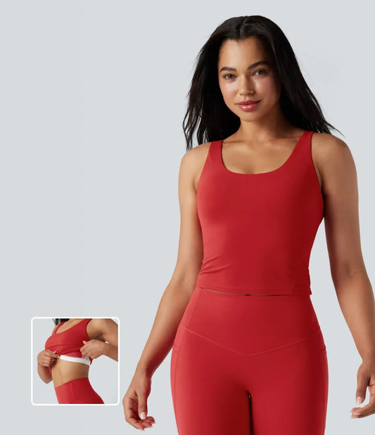 Holara UltraSculpt  U Neck Training Tank Top