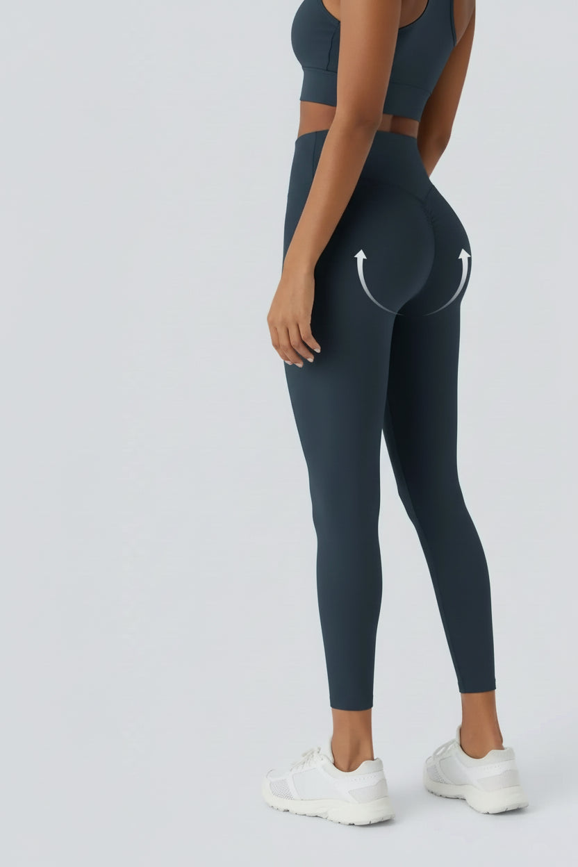 High-Waist Performance Leggings with Pockets