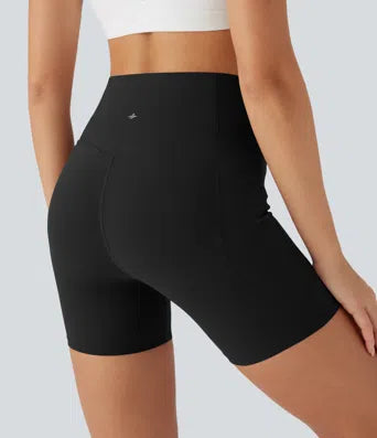 Halara UltraSculpt™* Halara UltraSculpt™ High Waisted Butt Lifting Tummy Control Pocket Shaping Training Biker Shorts 5''