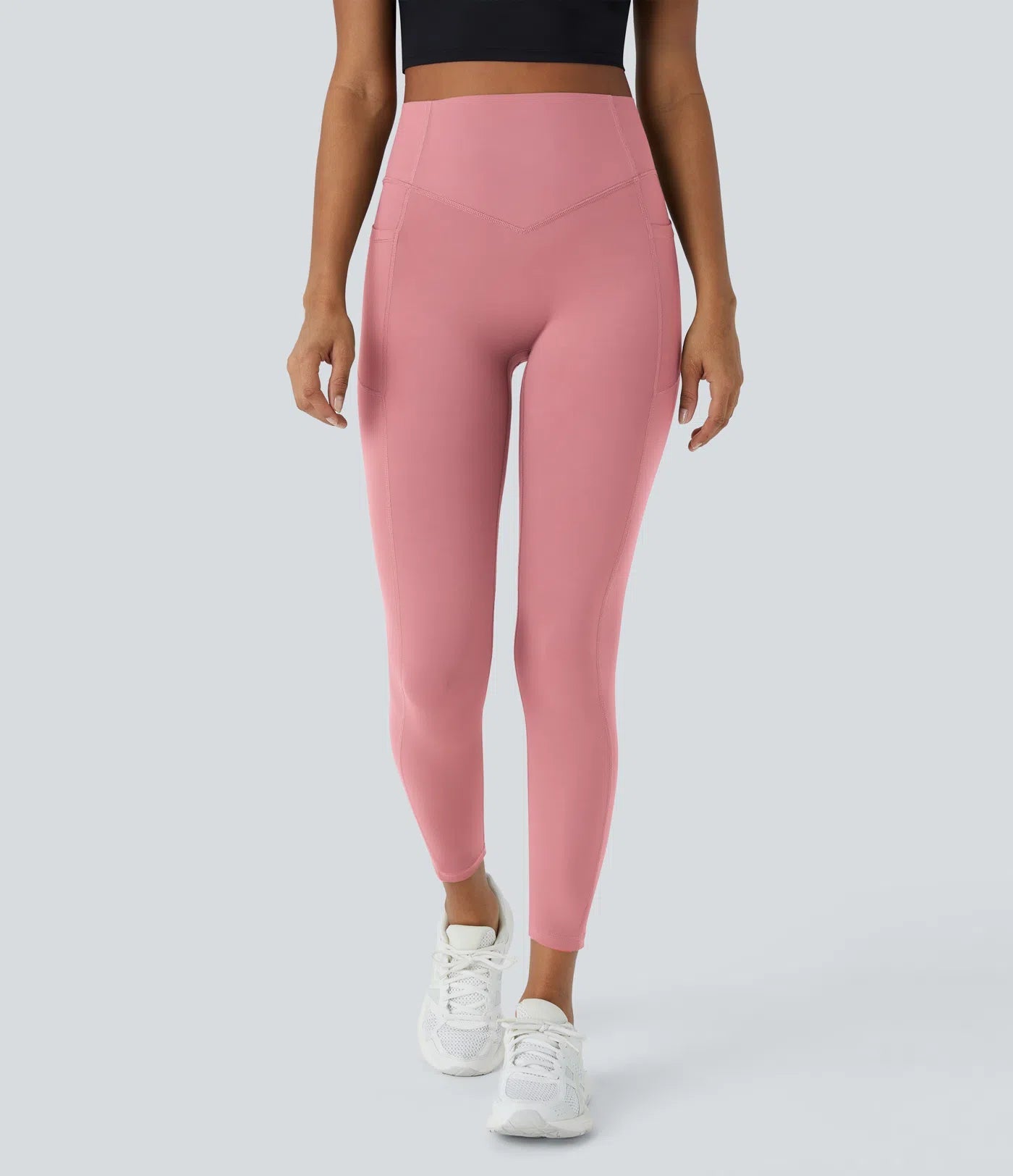 High Waisted Scrunch Butt Lifting Tummy Control Pocket Shaping Training Leggings