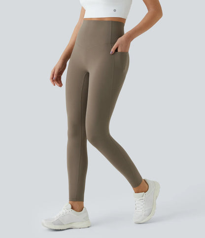 Halara UltraSculpt™ High Waisted Tummy Control Pocket Shaping Training Leggings