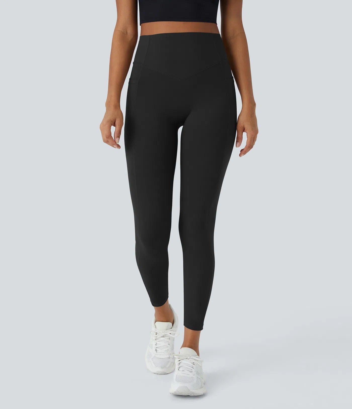 High Waisted Scrunch Butt Lifting Tummy Control Pocket Shaping Training Leggings