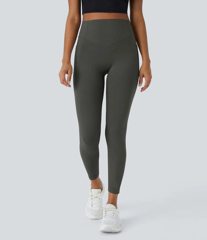 High Waisted Scrunch Butt Lifting Tummy Control Pocket Shaping Training Leggings
