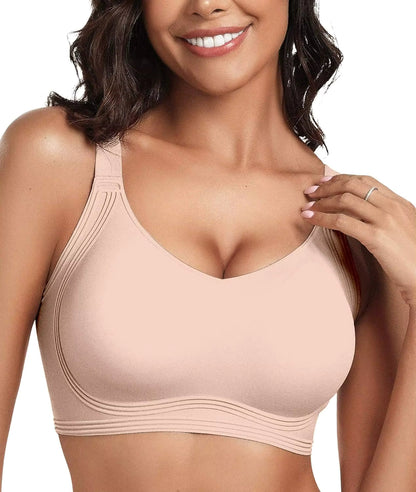 TheHolaras™ - Seamless Full Coverage Push Up No Underwire Bras