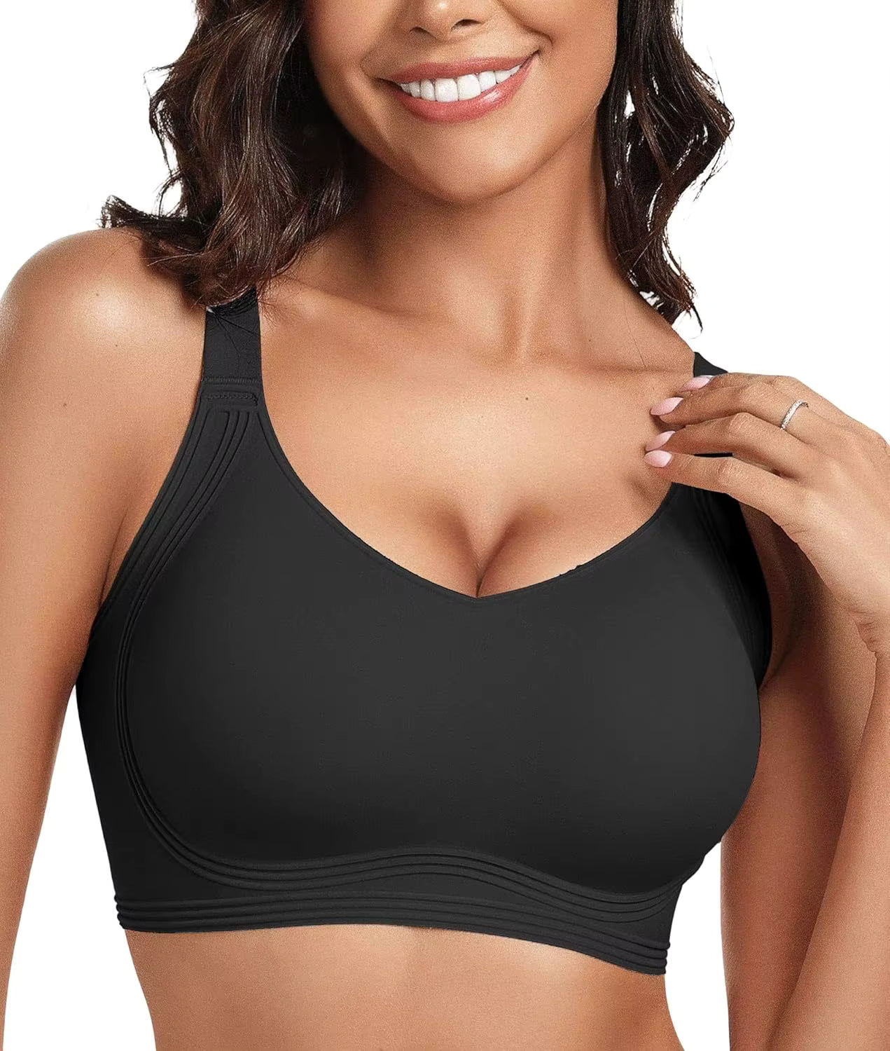 TheHolaras™ - Seamless Full Coverage Push Up No Underwire Bras