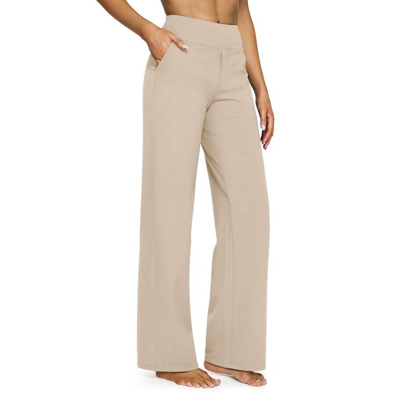 Loose High-Waist Wide-Leg Pants with Pockets