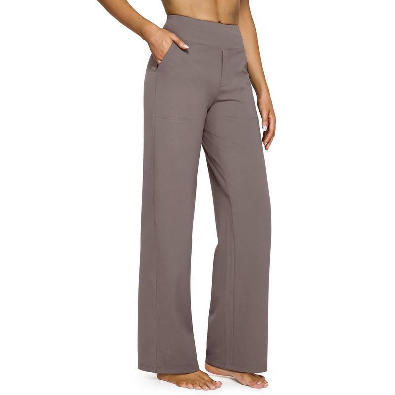 Loose High-Waist Wide-Leg Pants with Pockets