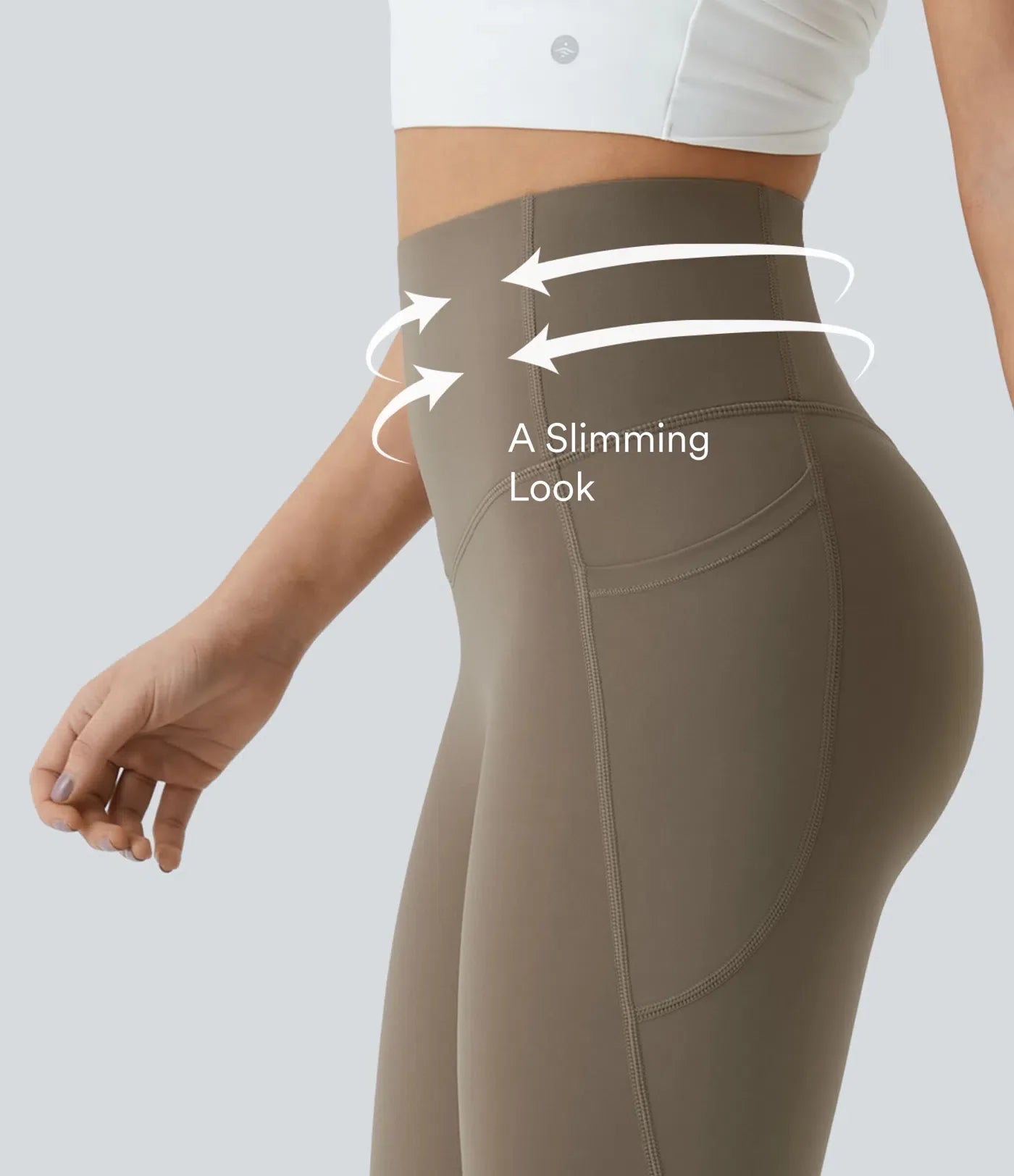UltraSculpt™ High Waisted Tummy Control Pocket Shaping Training Leggings