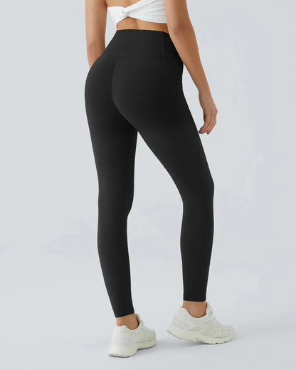 UltraSculptSoCinched High-Waist Tummy Control Butt-Lifting Leggings with Pockets