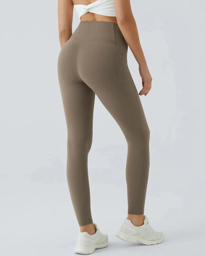 UltraSculptSoCinched High-Waist Tummy Control Butt-Lifting Leggings with Pockets